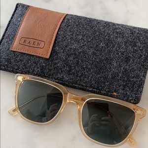 Raen Arlo Champagne Crystal Sunglasses